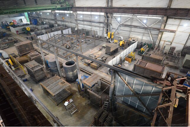 Производство котлов 0.5 МВт работающих без дымососа