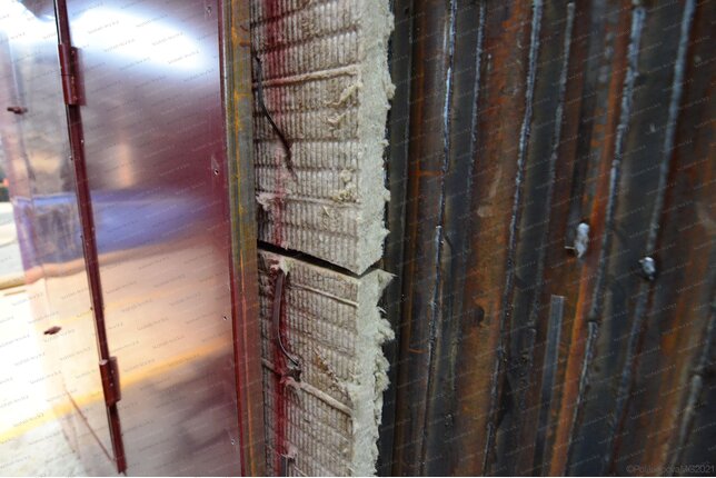 Котел угольный 1.16 МВт - обмуровка