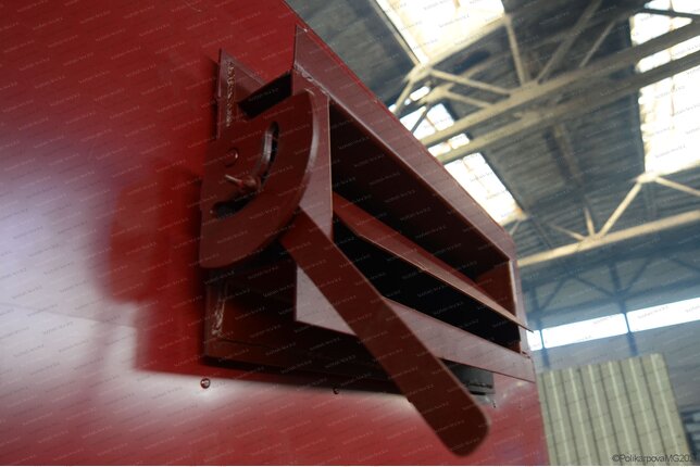 Шибер газохода к угольному котлу 1860 кВт