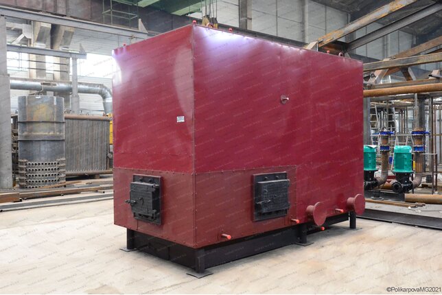 Угольный котел 2.0 МВт промышленный