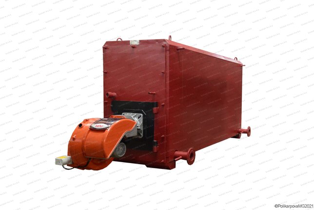 Газовый водогрейный котел 0.7 МВт