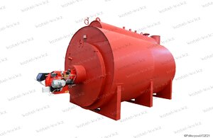 Котел паровой 500 кг 130 С на мазуте и отработанном масле